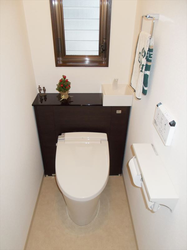 すっきりと使いやすいトイレに